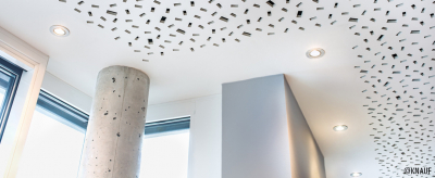 Knauf : confettis acoustiques